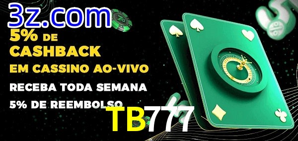 Promoções do cassino ao Vivo TB777